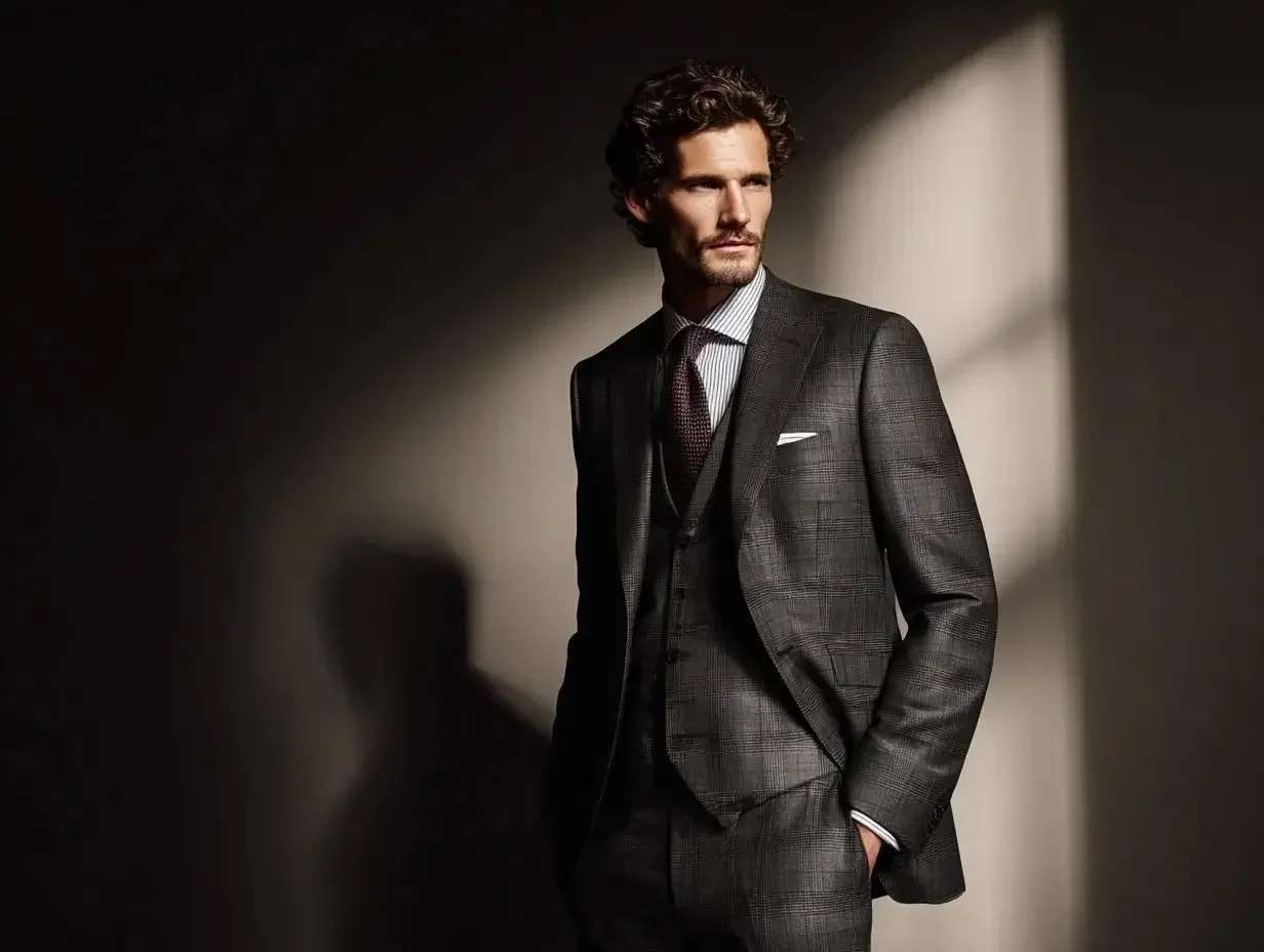 Loro Piana custom suits created in Houston
