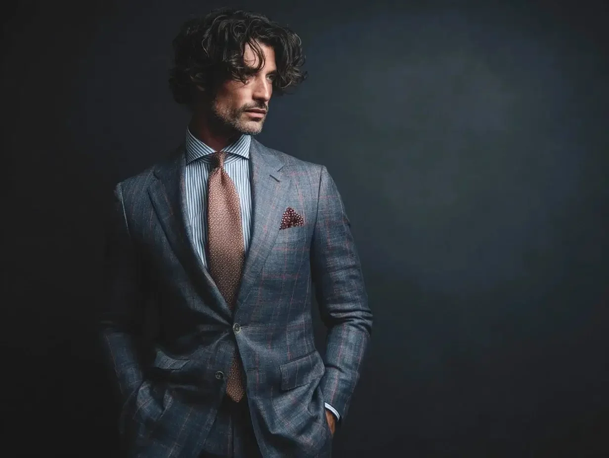 2 button suits created in Houston