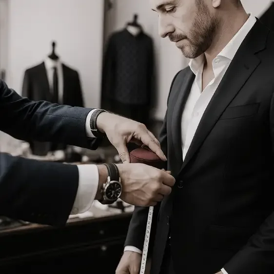 Initial sizing and fitting of try-on garment