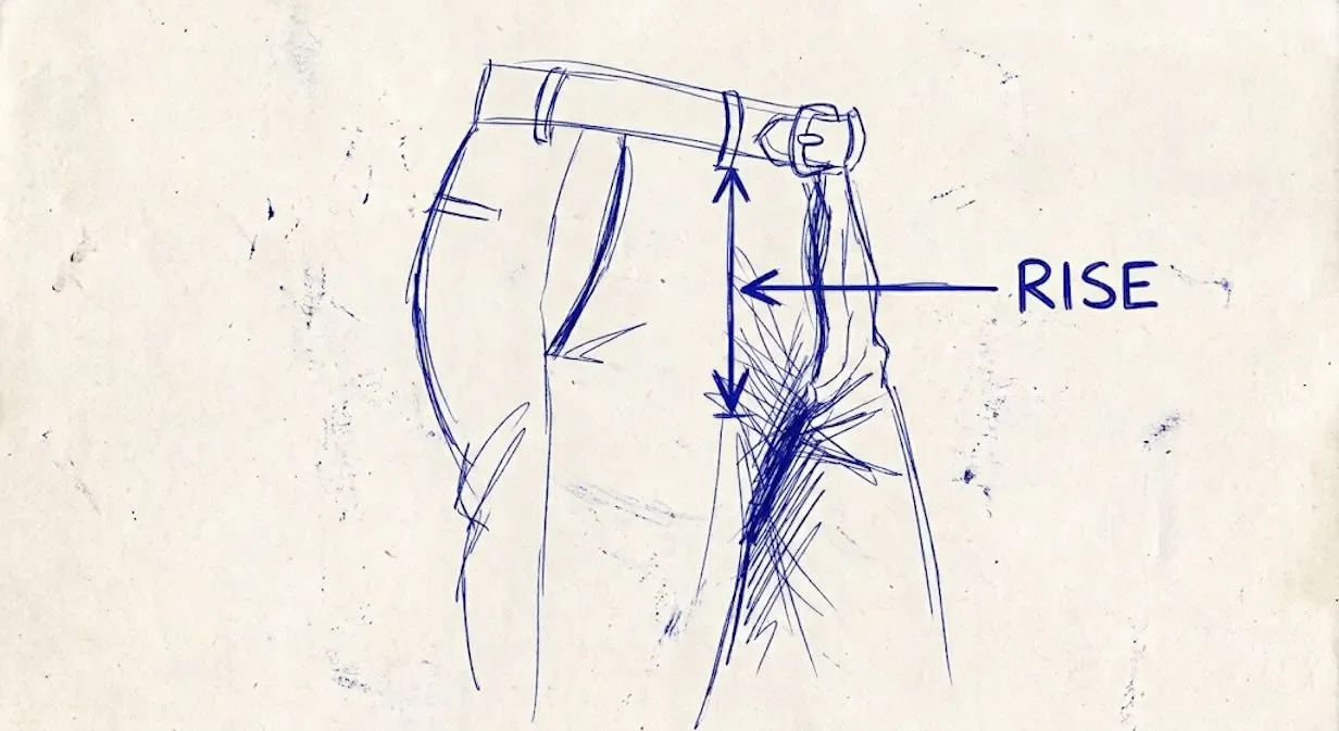 Dress pants rise fit