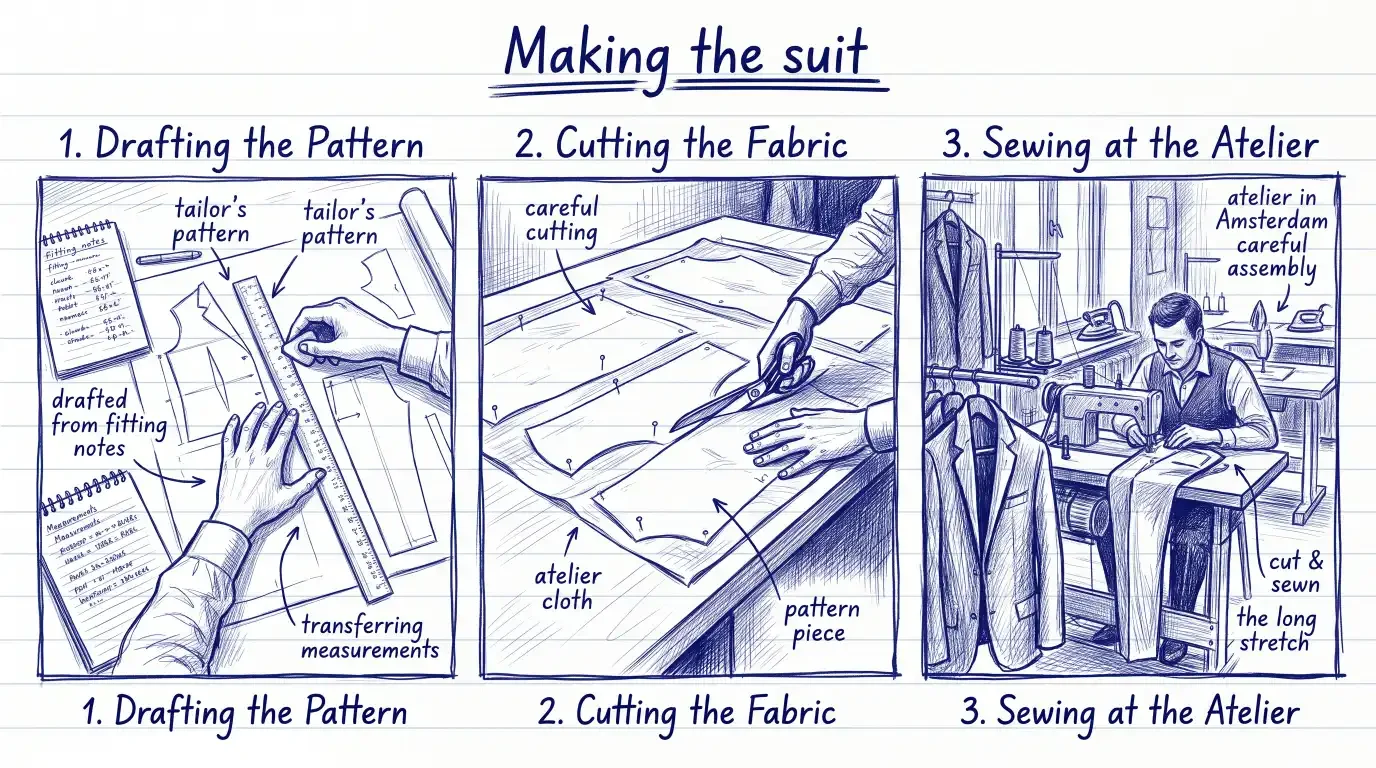 Making the bespoke suit