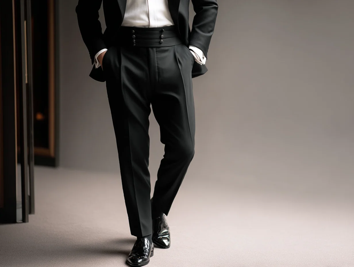 How Long Should Tuxedo Pants Be?