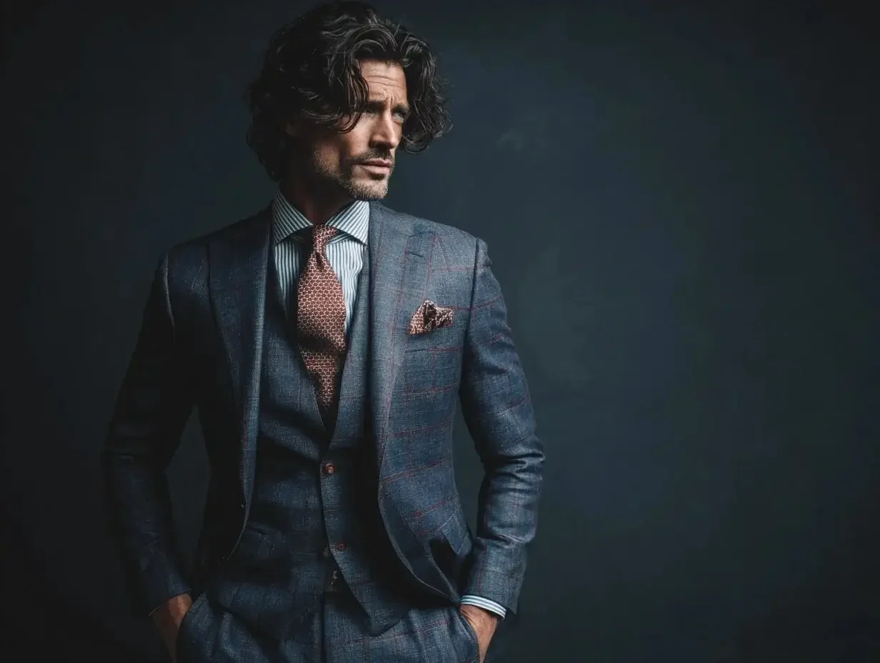 Gents three piece suits created in Houston