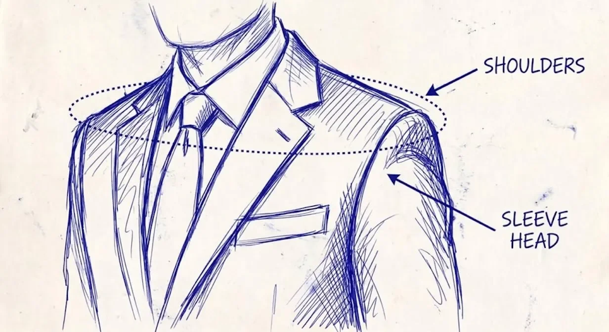 Shoulder suit fit