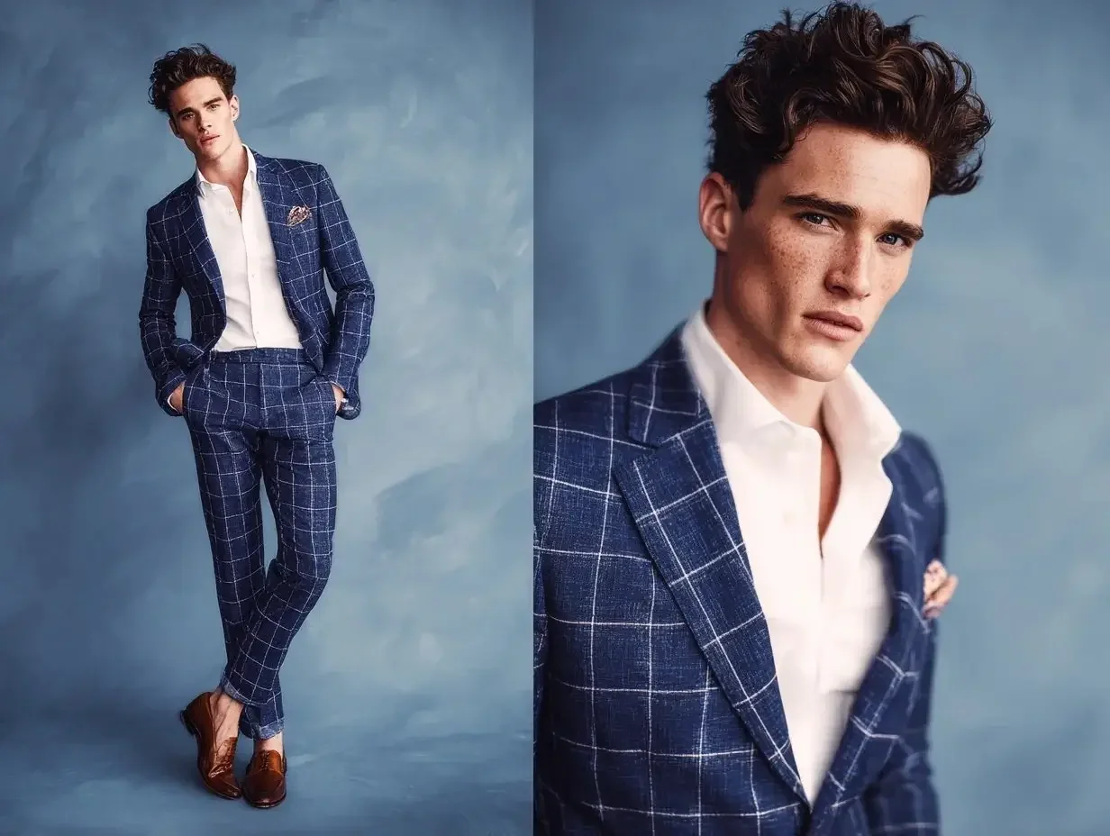 Two piece suits created in Houston