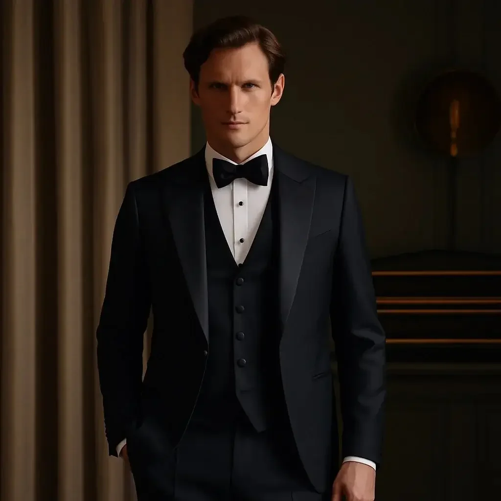 Mens' 3 piece tuxedos created in Houston