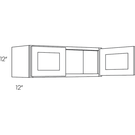 12" High Wall Cabinet