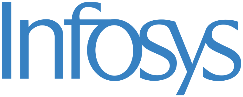 Logo d'Informatique avec le texte 'infosys' en bleu.