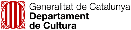 Logotipo del Departamento de Cultura de la Generalitat de Catalunya