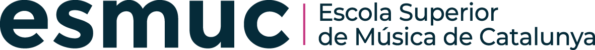 Logotipo de la Escola Superior de Música de Catalunya (ESMUC).