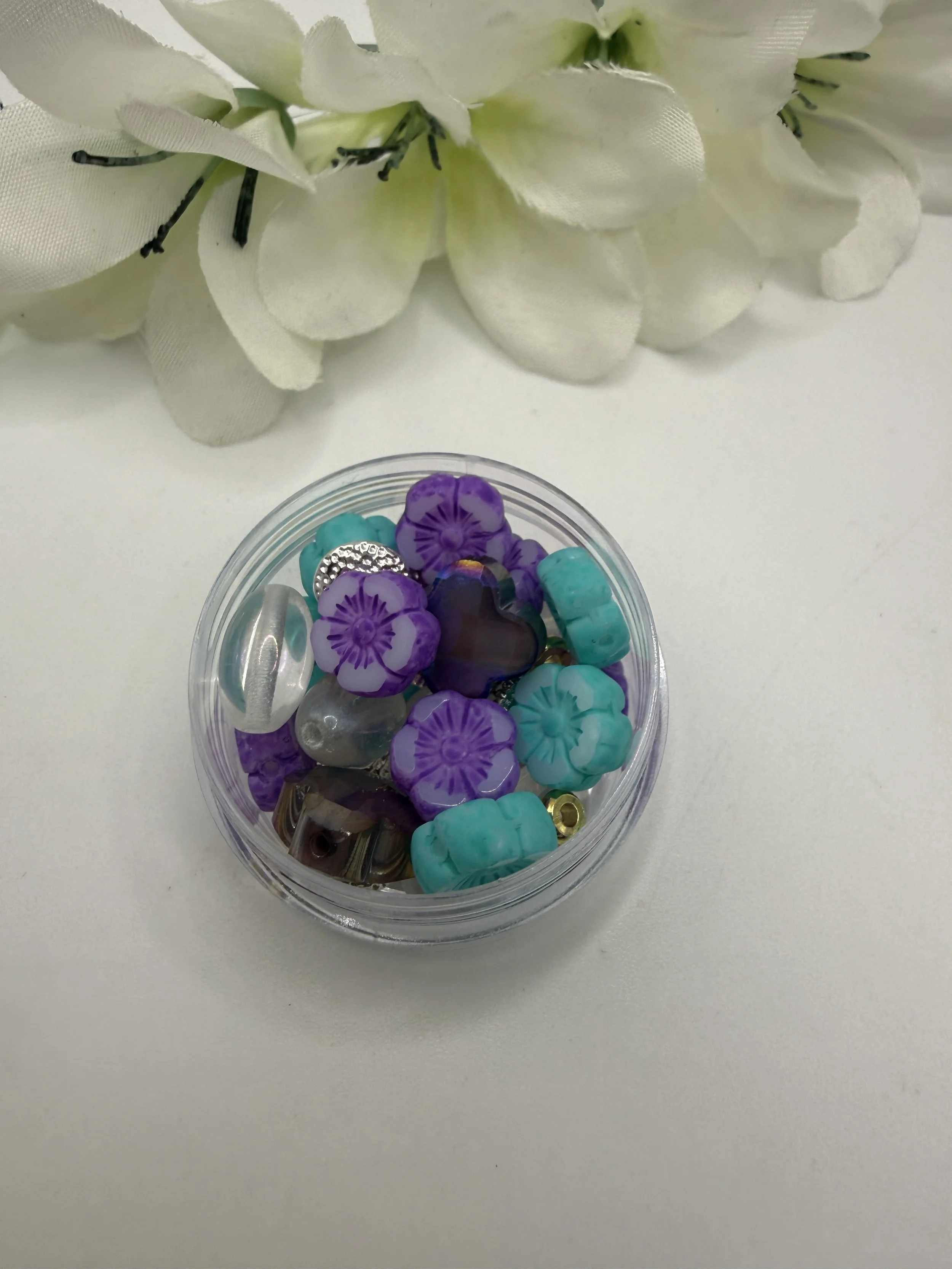 Forget-Me-Not Bead Mix – Summer Whimsey Box Extra