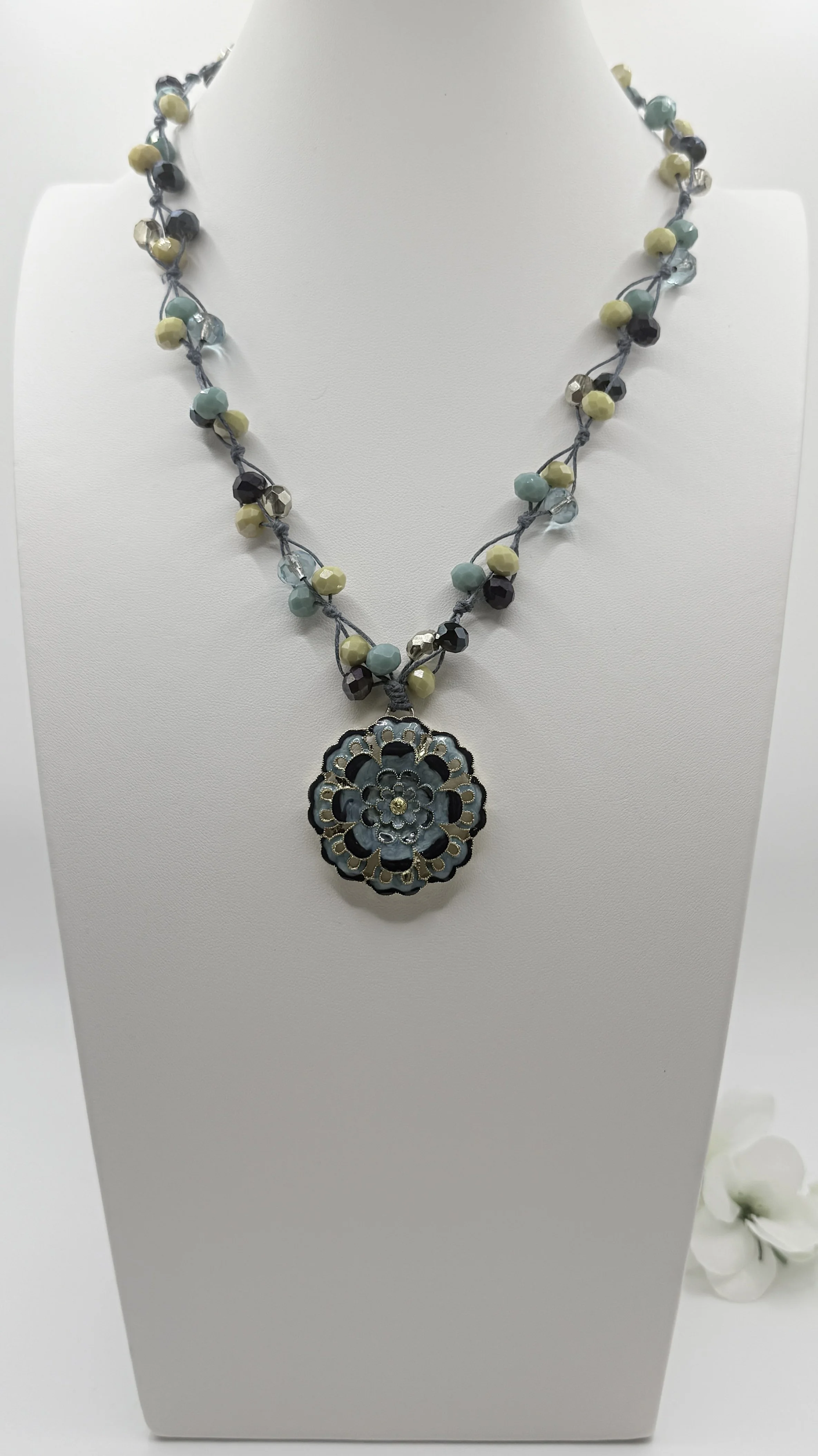 Beaded Statement Necklace