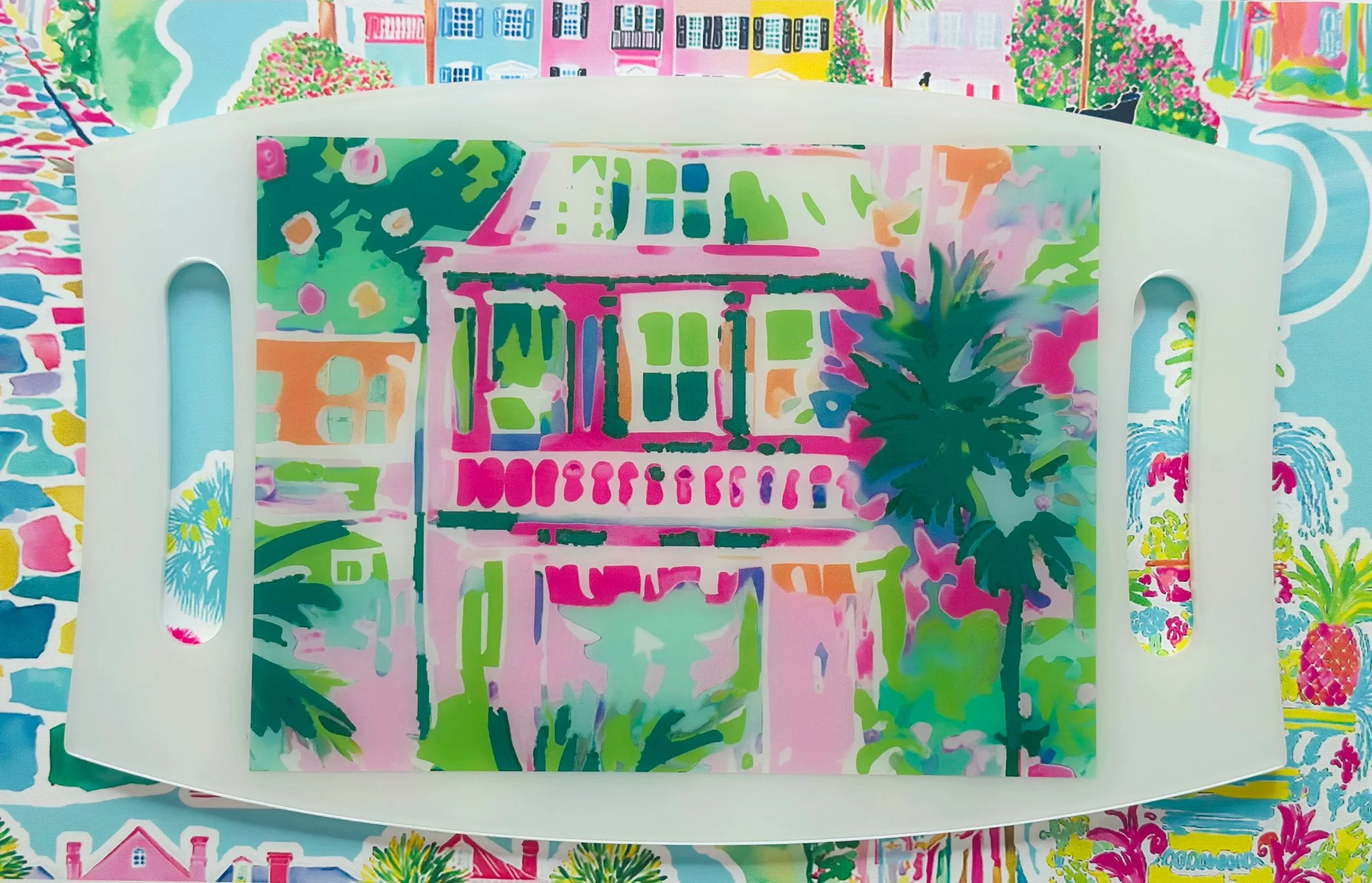 PiNk House Serving Tray