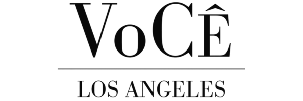 Vogè Los Angeles logo on a black background