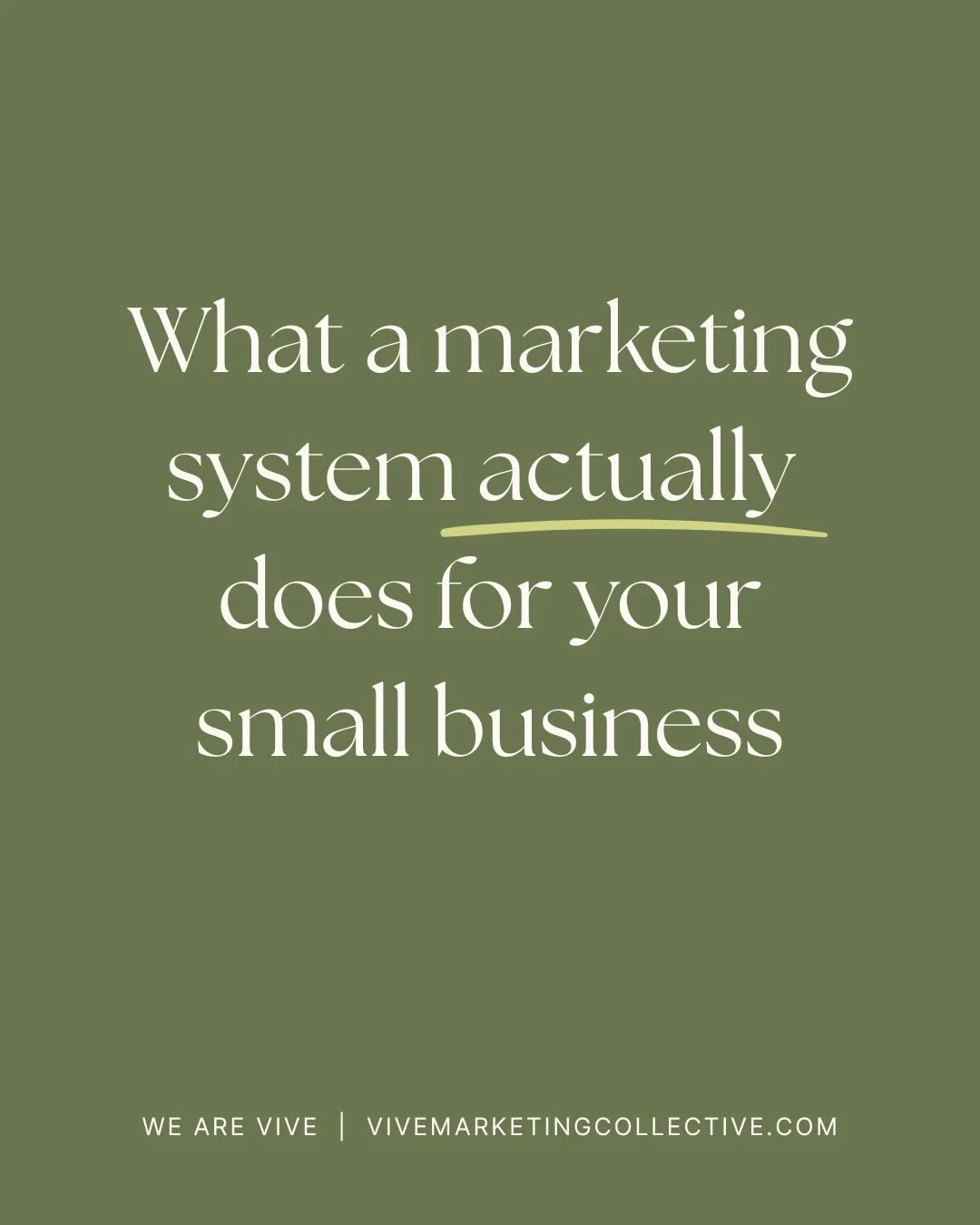 Are you a small business owner who has ever thought:

&ldquo;I know I should be marketing my business&hellip;
but I&rsquo;m already doing a million things.&rdquo;

You&rsquo;re not alone.

Marketing isn&rsquo;t just posting a pretty picture or sendin