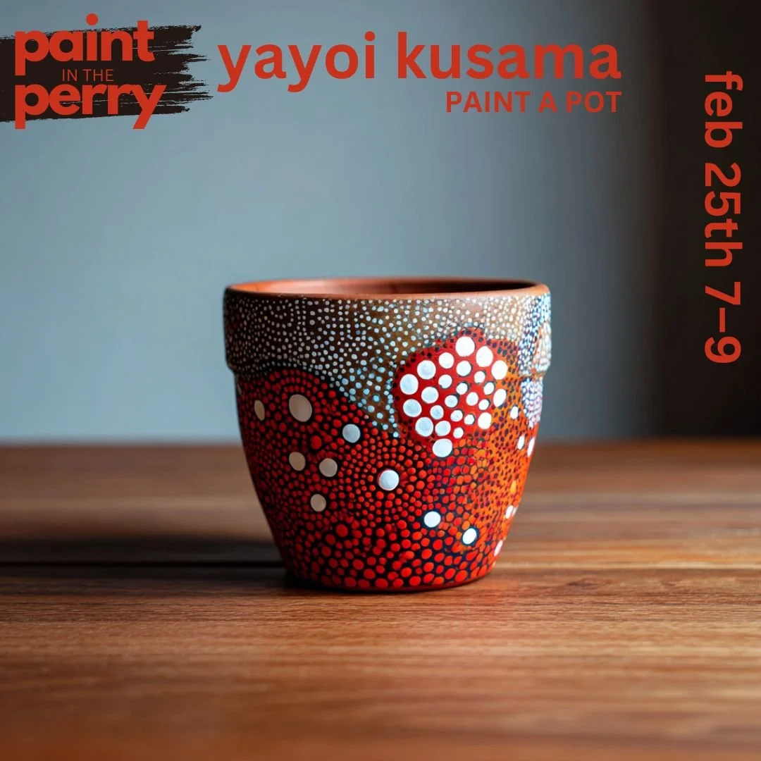 Paint a Pot in Kusama Style