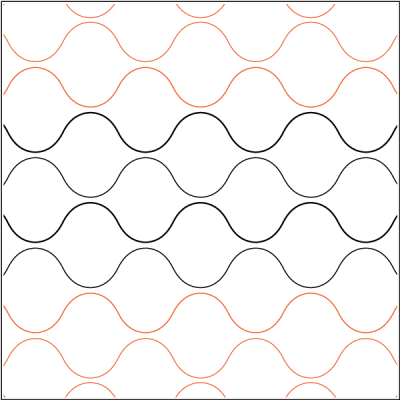 Bubble Wrap-Double Take-Very Open Quilting