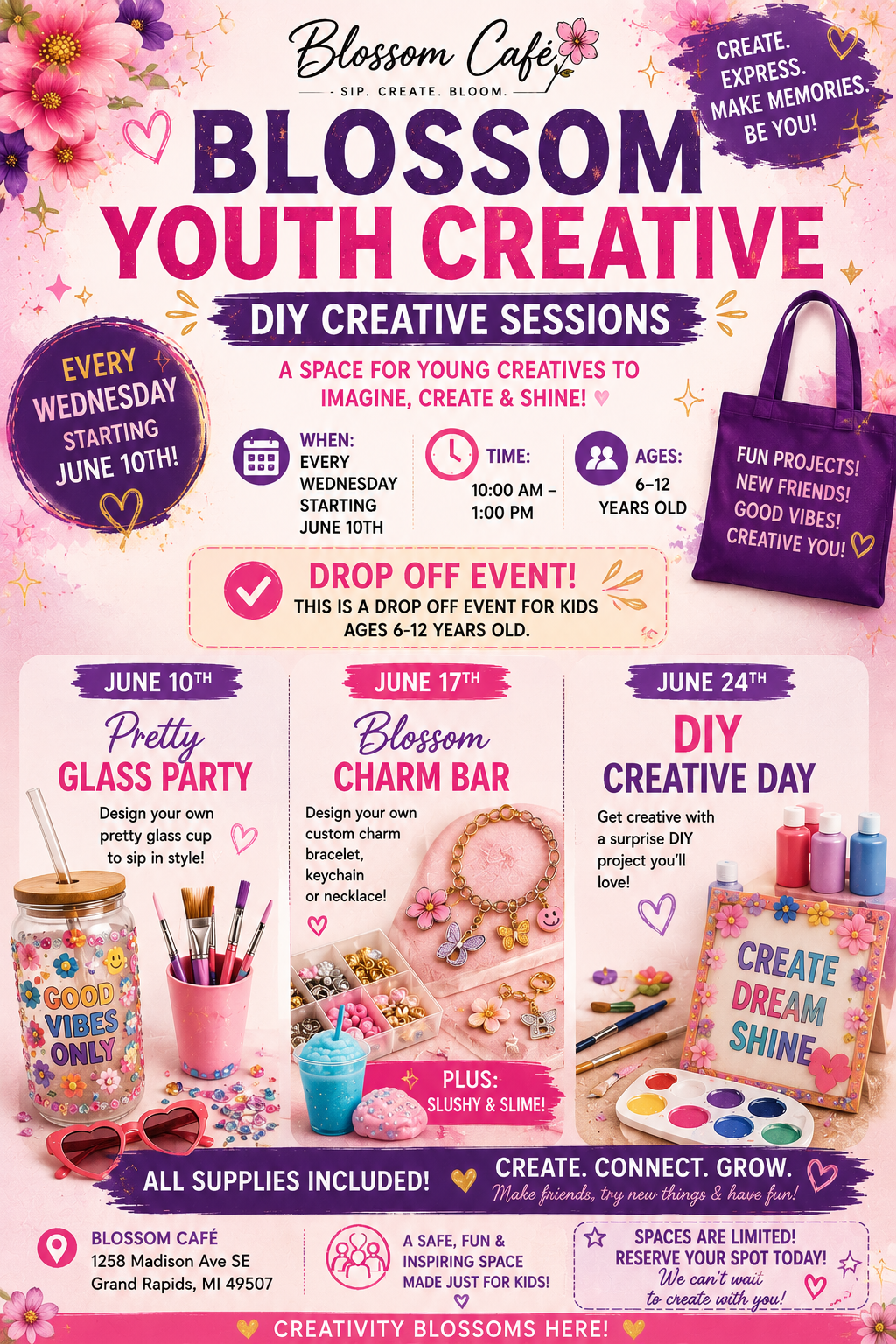 Blossom Youth Creative DIY Sessions