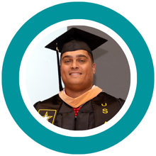 Heriberto Claudio’s, MBA '24, BBA '22, ASGS '17, Where Supportive Community Fuels Academic Success