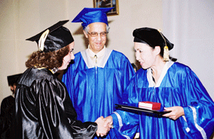 UMT President Attends Commencement in Morocco