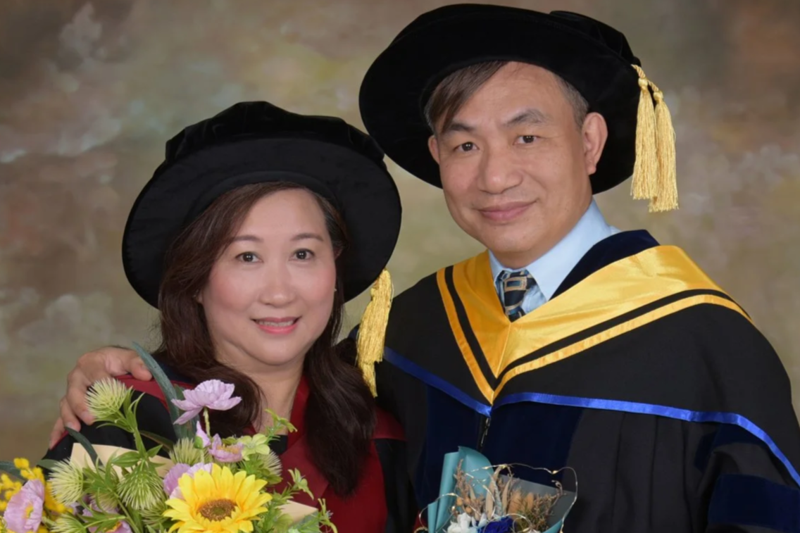 Howard Ku (DBA ‘25) and Christine Wong (DBA ‘25)
