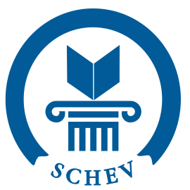 Logo of SCHEV (State Council of Higher Education for Virginia) with a stylized eagle and text.