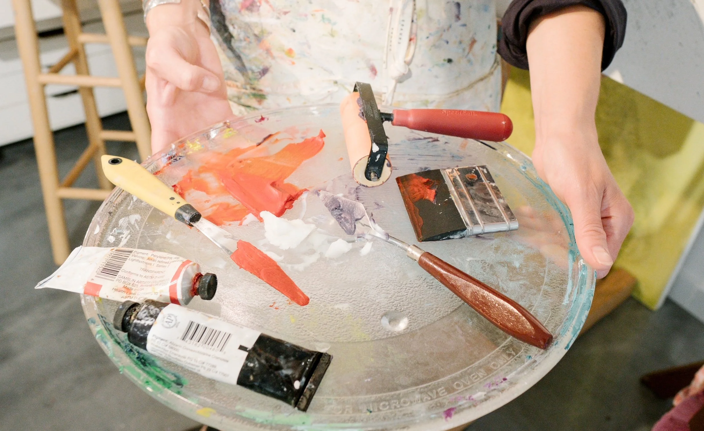 Exploring the Versatility of Cold Wax Medium w/ Denby Dale