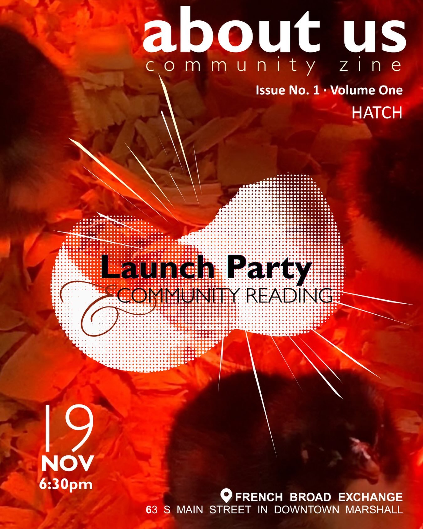 about us a handmade, volunteer-run community zine exploring the questions:

What is a place? Who are we? What do we dream?

Issue No. 1 &middot; Volume One HATCH

What is beginning? What is emerging? What has been quietly growing? What is ready to cr