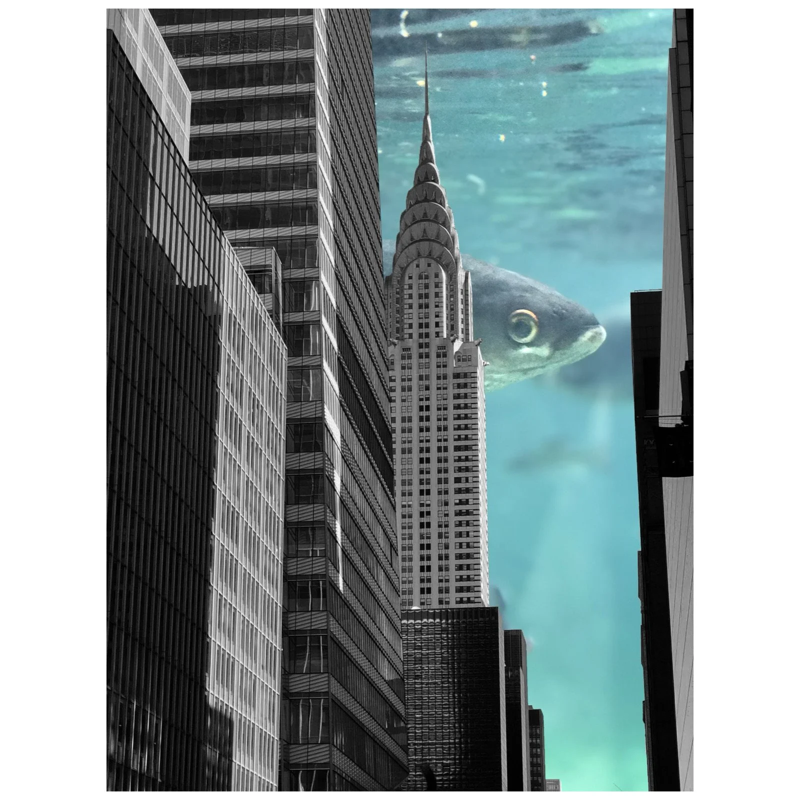 CITY UNDERWATER (LIVING WITH THE FISHES) by thomas chiverton