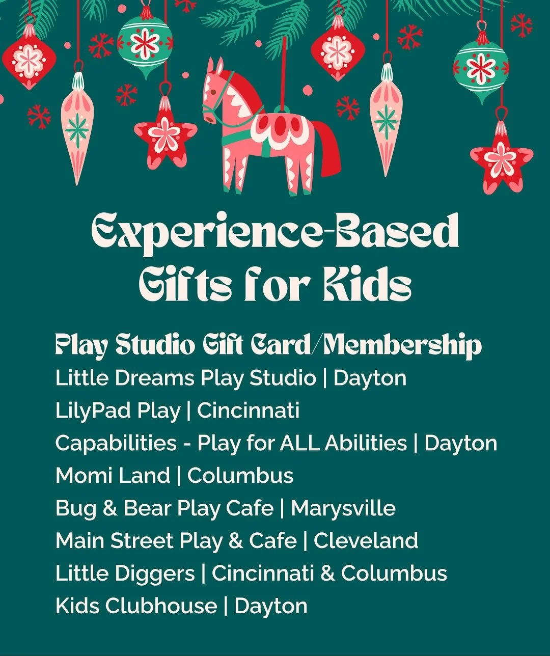 Making magical memories &gt; buying more stuff. ✨
Experience-based gifts are a perfect way to surprise your little ones with fun they&rsquo;ll enjoy long after Christmas morning. 🎄💛