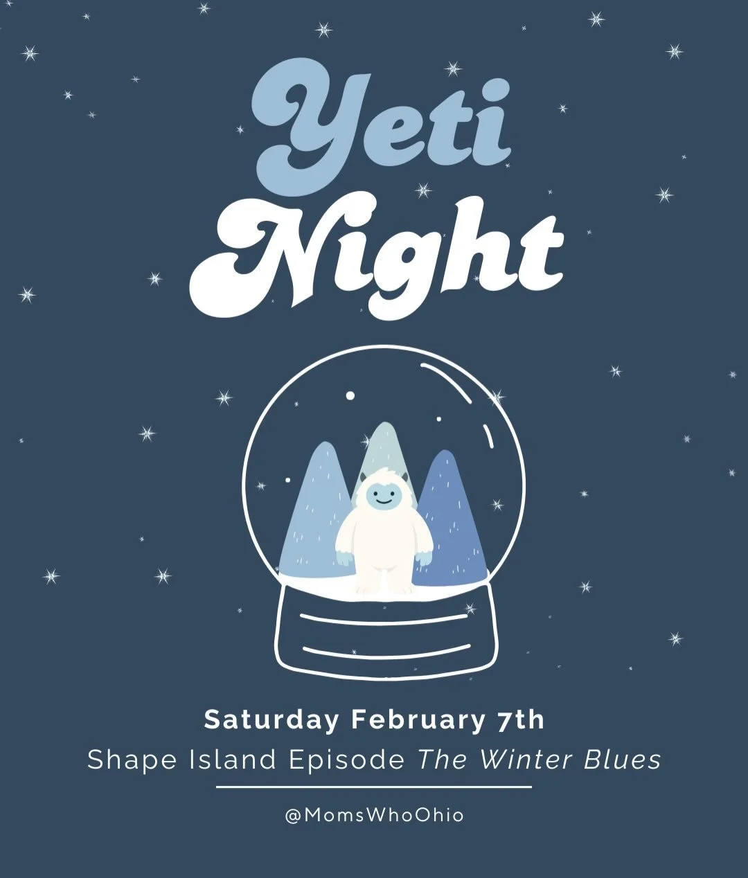 We don&rsquo;t really celebrate Valentine&rsquo;s Day, but we stumbled across the Winter Blues episode of Shape Island, and wow&hellip; it really resonated with us 🤍

So this year, instead of Valentine&rsquo;s Day, we&rsquo;re celebrating Yeti Night
