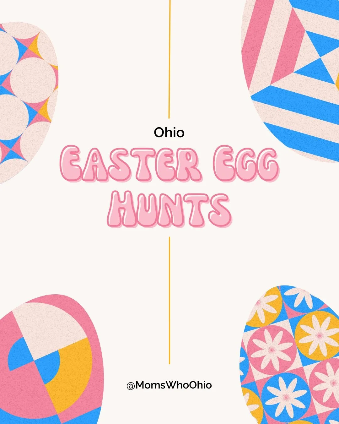Spring = Easter egg hunt season 🐣

We found some fun ones happening around Cincinnati, Columbus, Dayton, and Lebanon so you can start planning.

Here are a few to check out:
&bull; Washington Park Egg Scavenger Hunt
&bull; Cincinnati Zoo Easter Cele