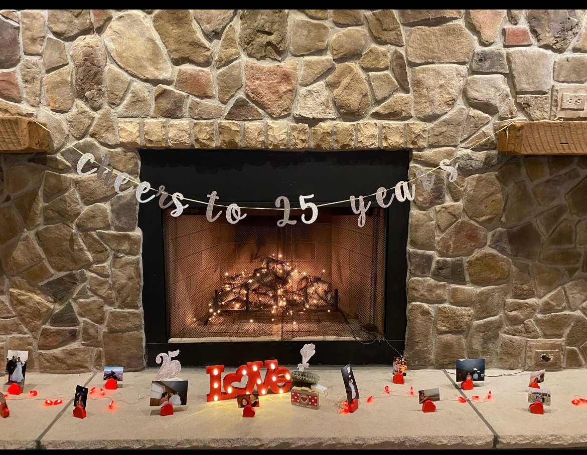 Anniversary Party! Celebrating 25 years! Congratulations Mike and Traci Bogard! 