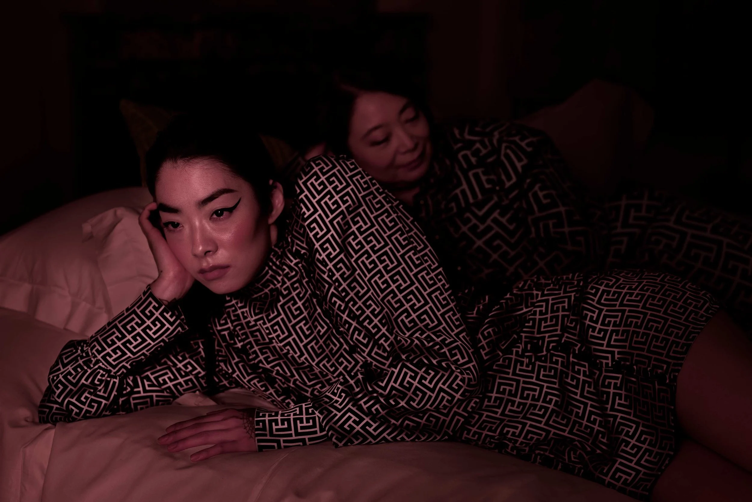 In bed with by Evangelia Kranioti for Balmain X Paris Photo