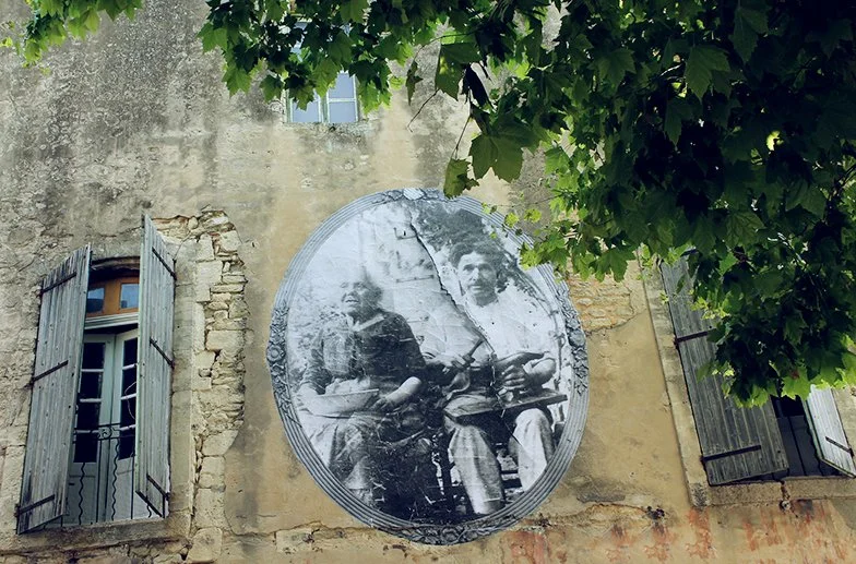 Agnès Varda X JR @Maison de L'Aiguebrun