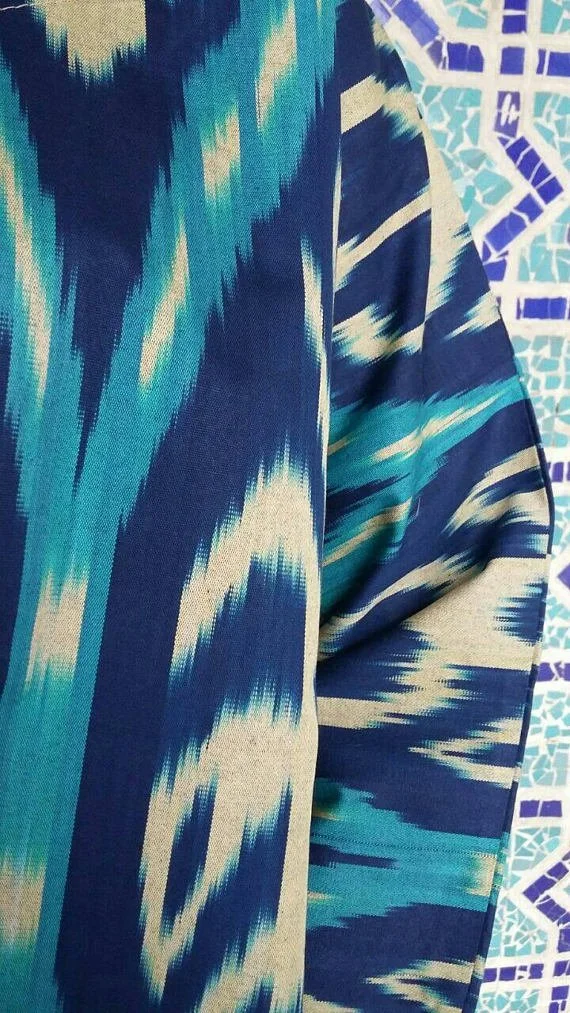 Ikat Coat in White and Blue(5).jpg