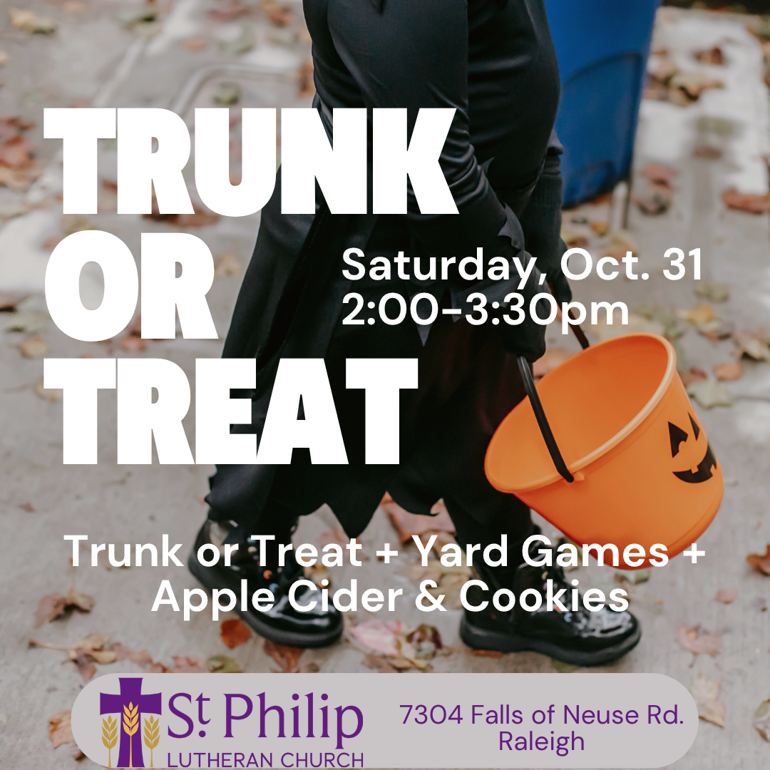 Trunk-or-Treat is Coming!