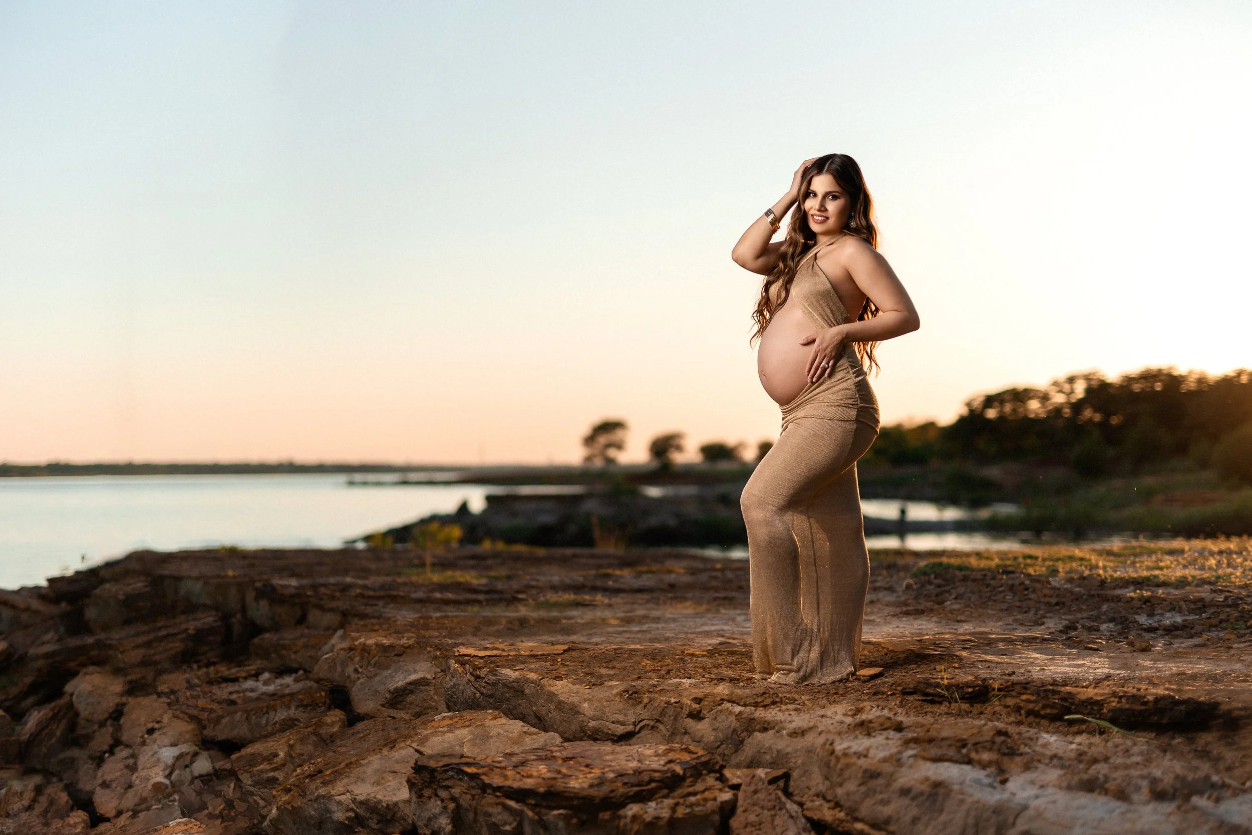 Murrell Park Maternity Session | Melissa at Grapevine Lake