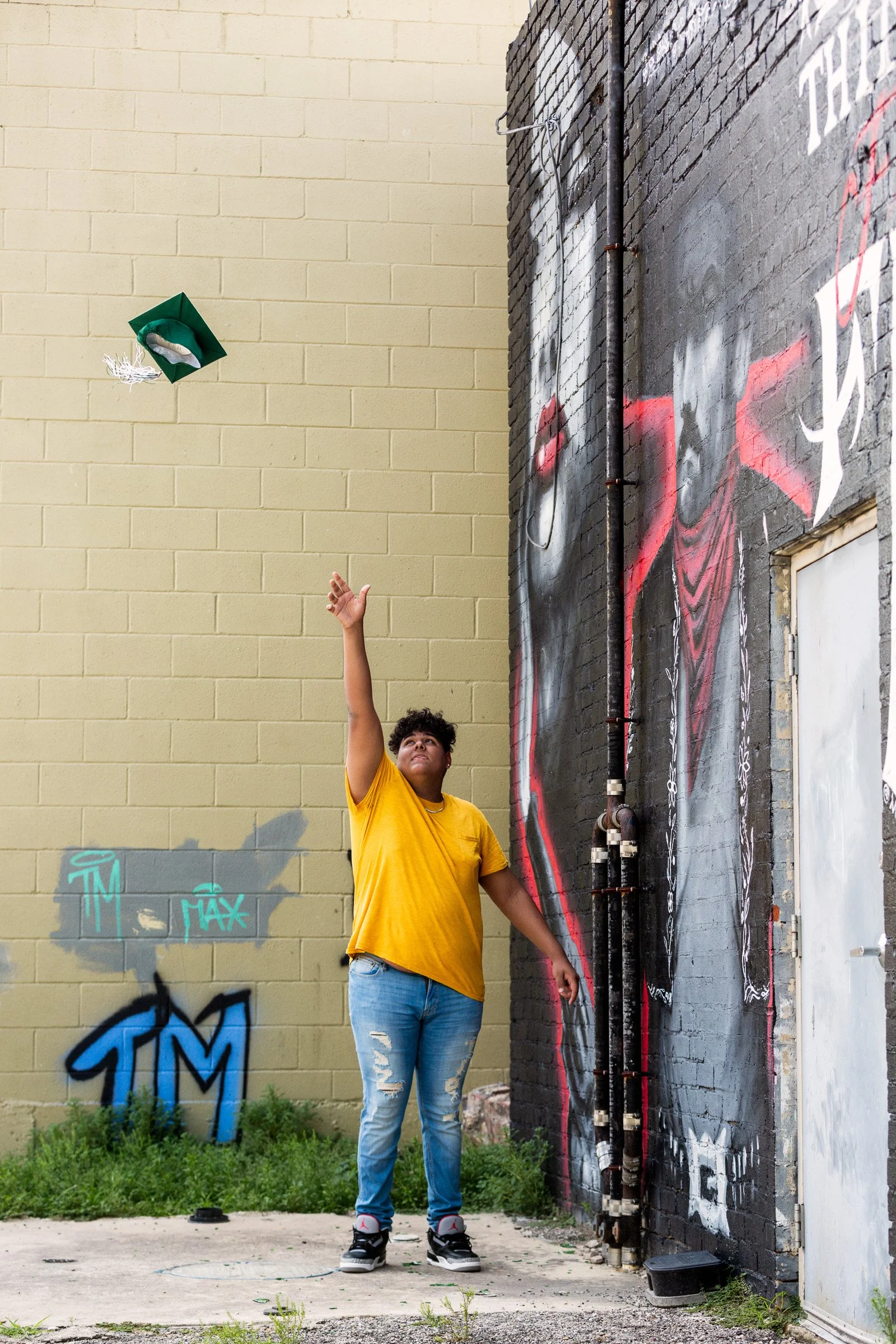 Dallas senior portrait with authentic expression and soft light.