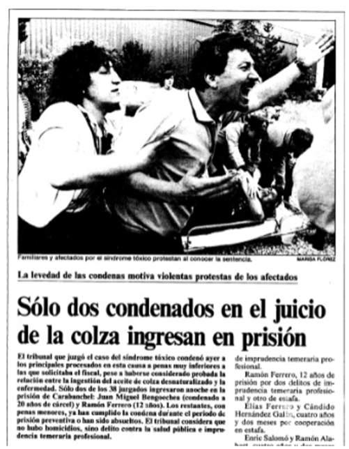 Foto de Marisa Florez. Diario «El Pais» 20-5-1989