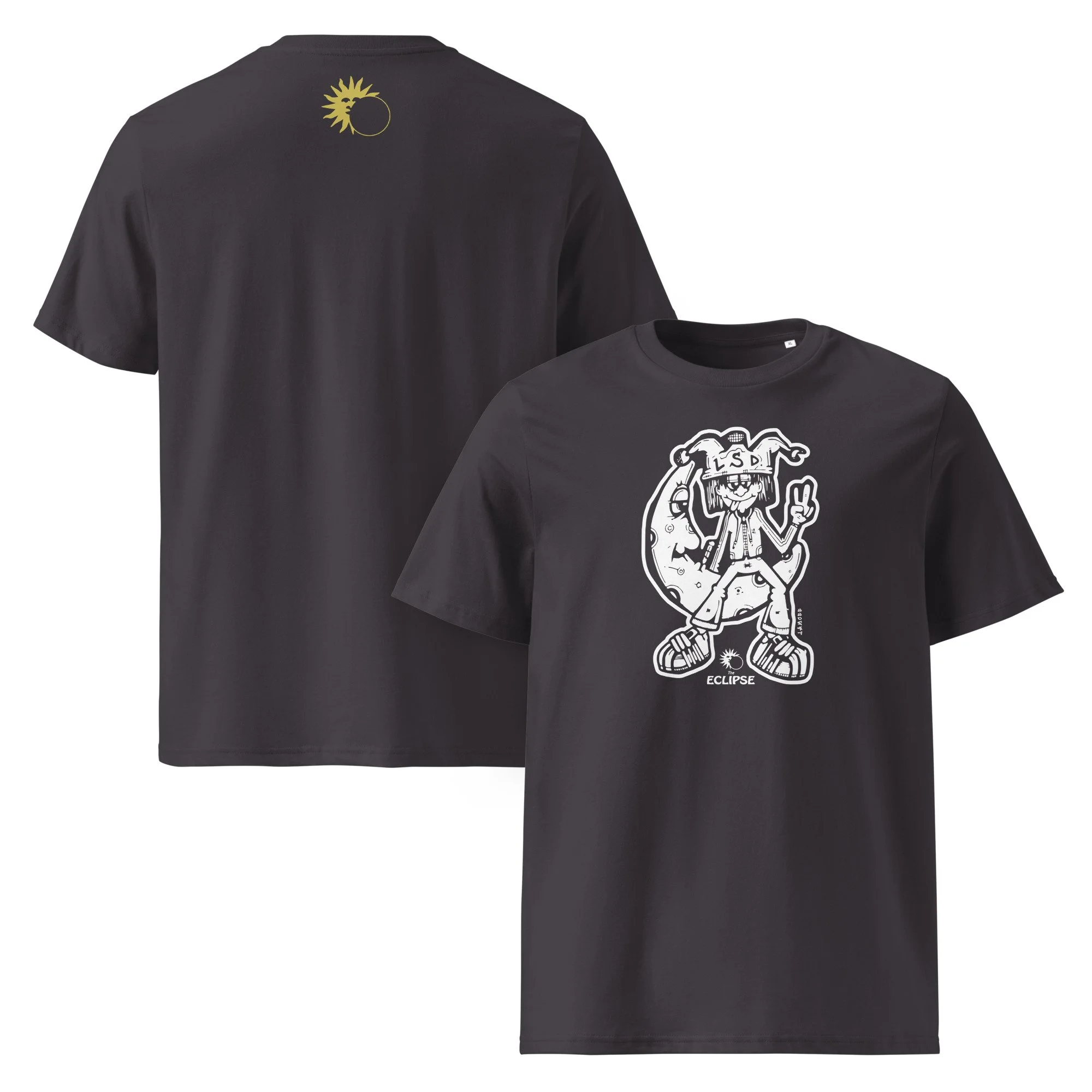 Jamcee & The Eclipse White – organic cotton T-shirt (Unisex)