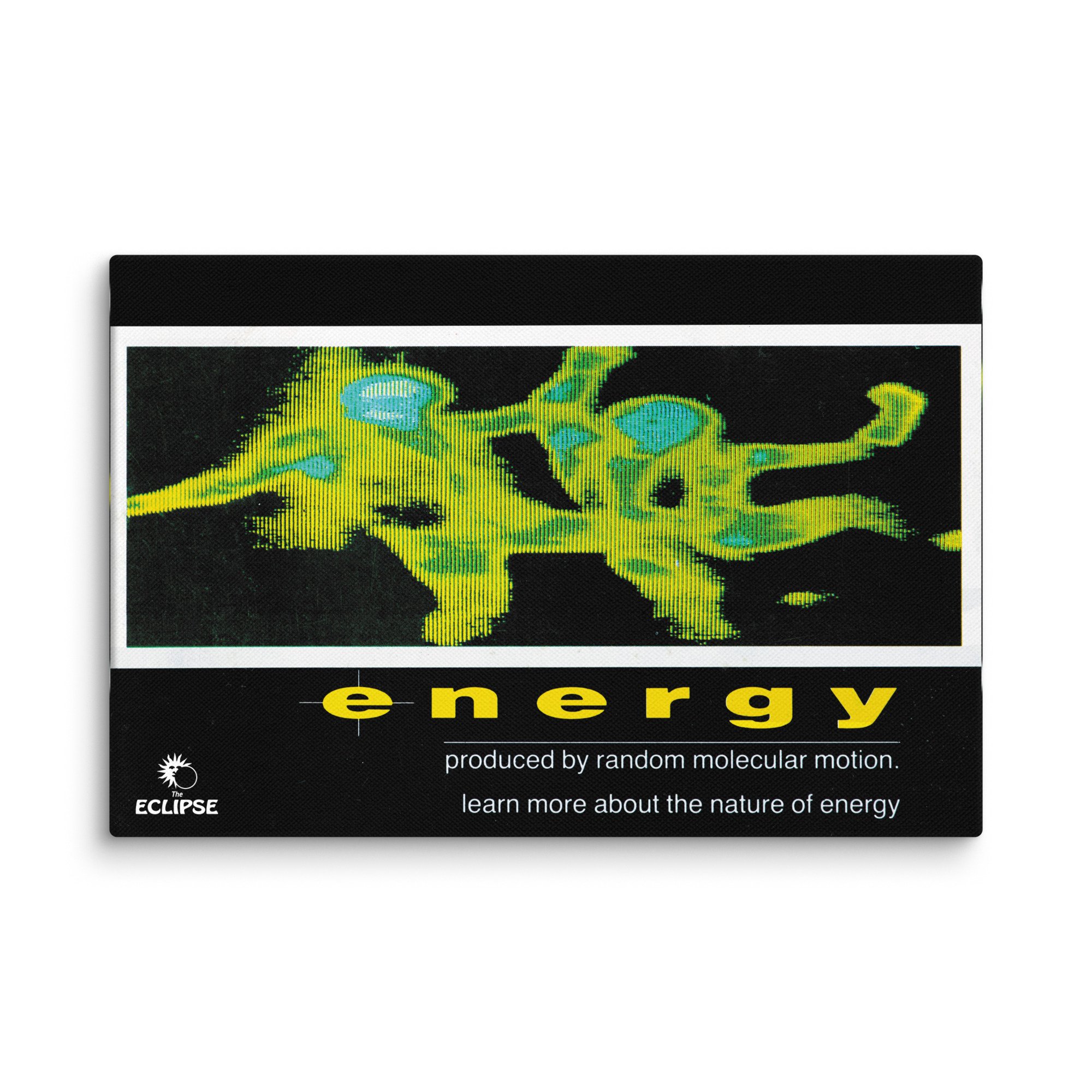 Energy– 10th April, 92 (12"x18" canvas print)