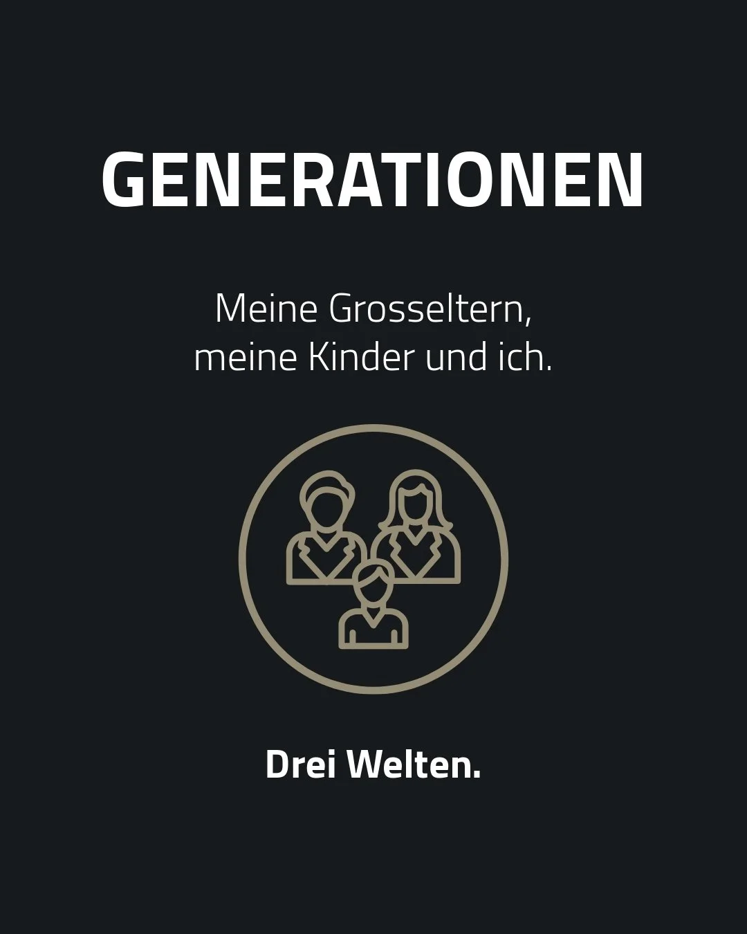 Von Krieg, Internet und KI.

Jede Generation wird durch ihre Zeit gepr&auml;gt.

Meine Grosseltern erlebten Krieg, Entbehrungen und den Wiederaufbau.

Meine Eltern wuchsen in einer Zeit des wirtschaftlichen Aufschwungs auf.

Meine Generation erlebte 