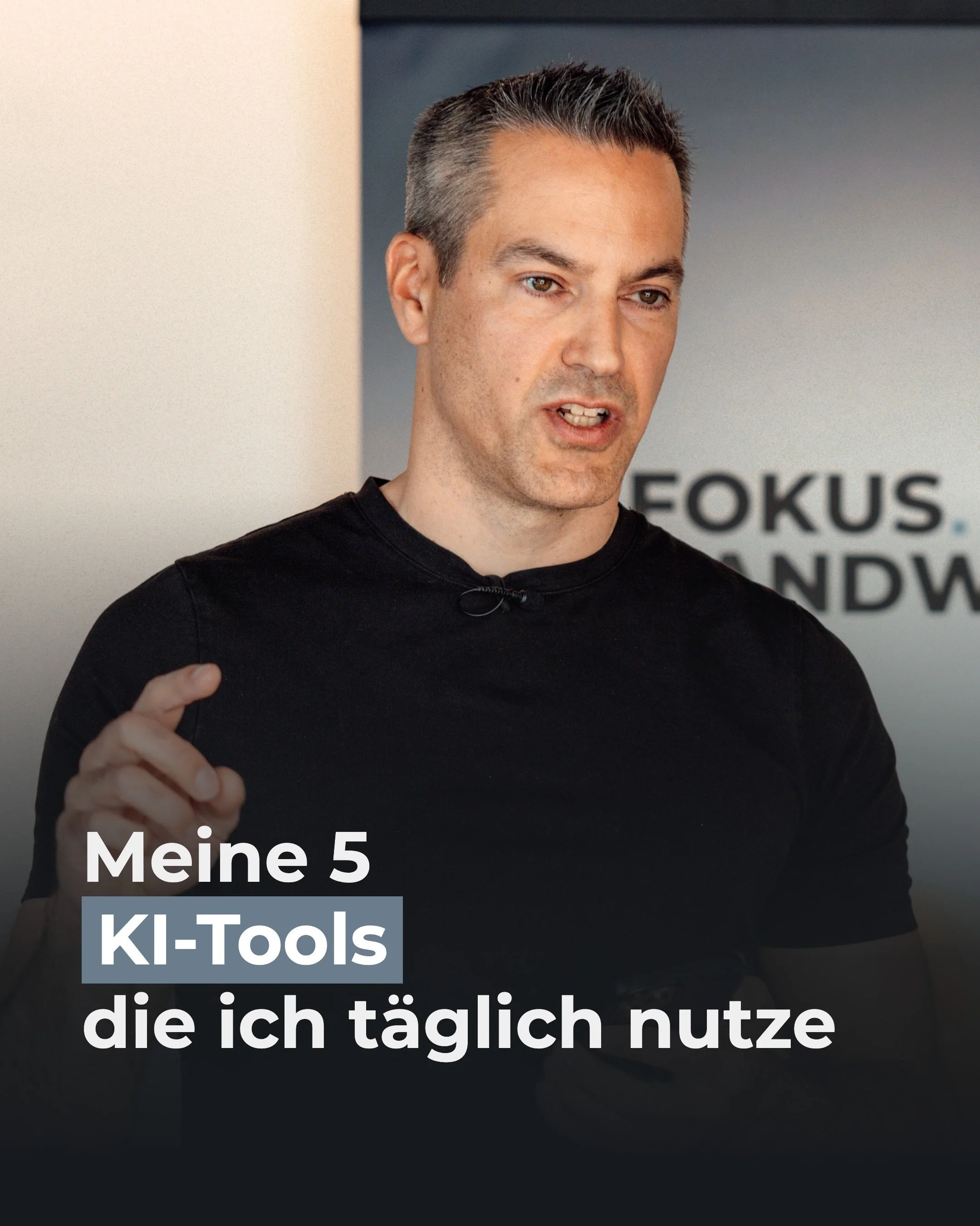 Meine 5 KI-Tools f&uuml;r mehr Fokus im Alltag

KI ist f&uuml;r mich l&auml;ngst nicht mehr nur ein einzelnes Tool. Es ist ein kleines Team aus digitalen Assistenten, das mich im Alltag unterst&uuml;tzt.

Diese 5 Tools nutze ich fast t&auml;glich:

1