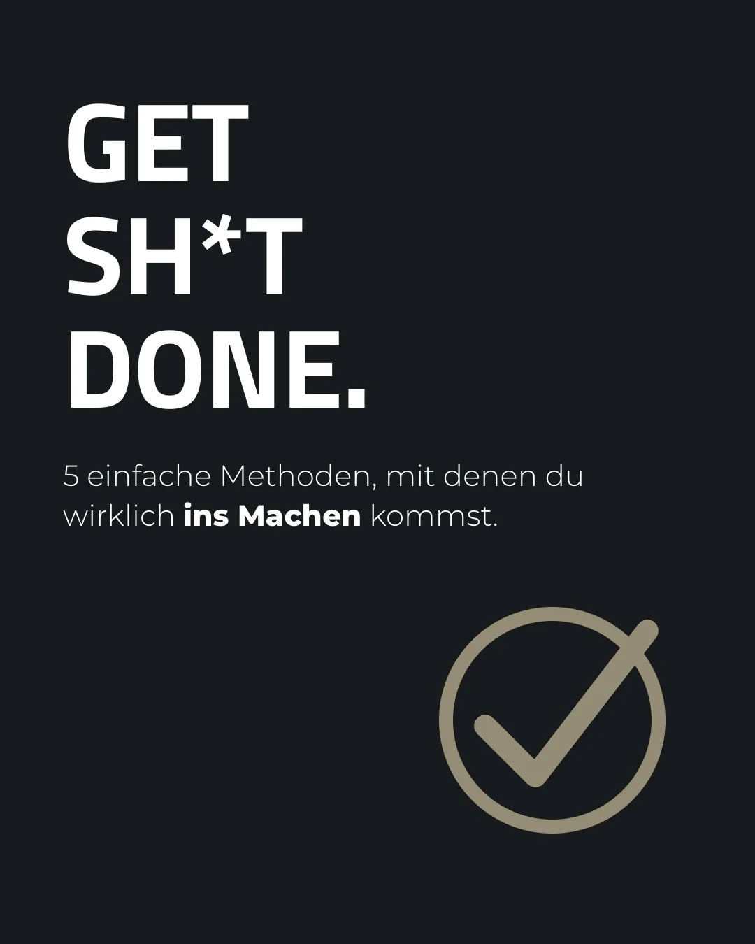 Mehr schaffen beginnt nicht mit mehr Arbeit.
Es beginnt mit einem besseren System.

- Pomodoro f&uuml;r konzentrierte Sprints.
- Die Eisenhower-Matrix f&uuml;r klare Priorit&auml;ten.
- Eat the Frog gegen das Aufschieben.
- Die Seinfeld-Methode f&uum