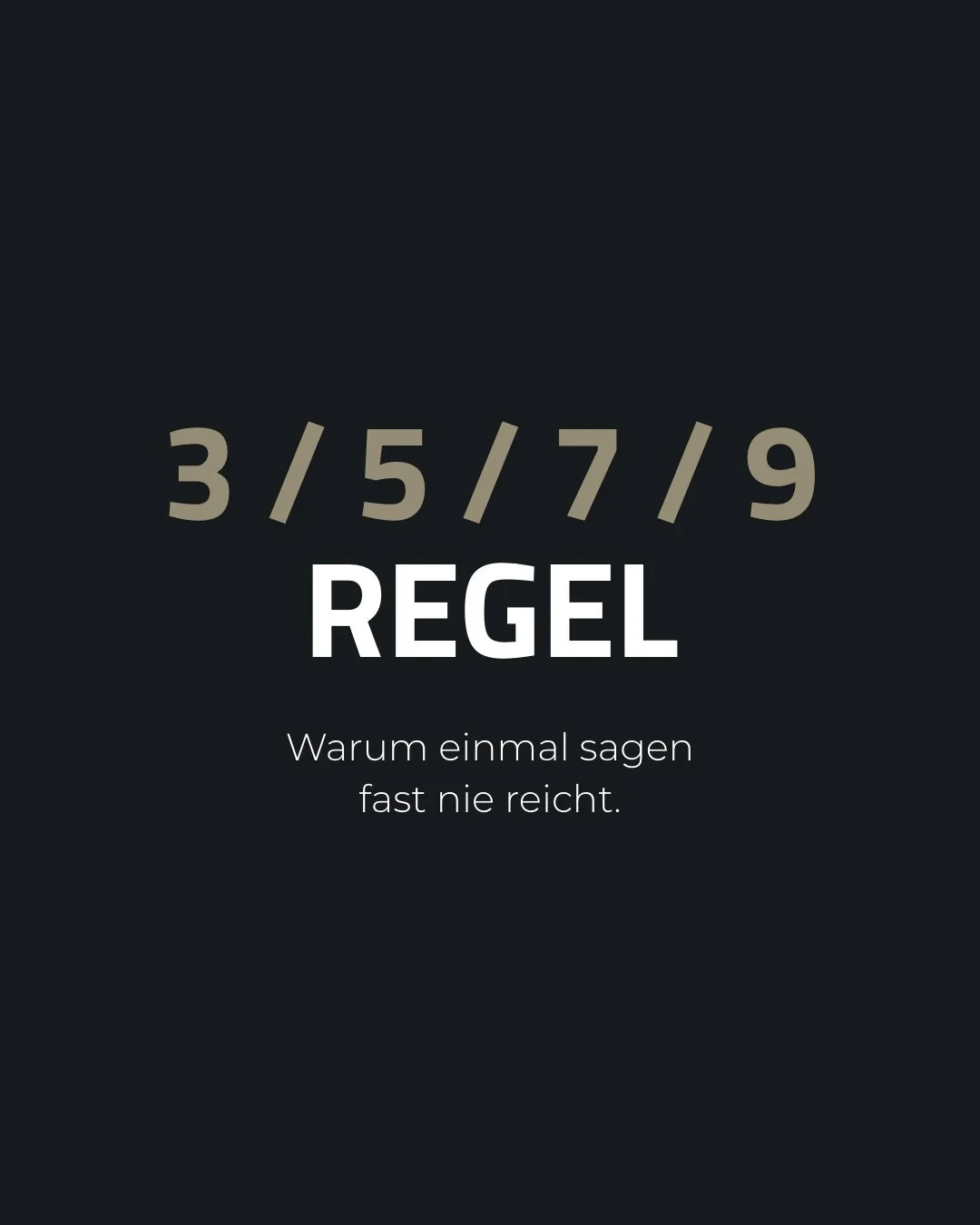 &laquo;Das habe ich doch schon gesagt.&raquo;

Diesen Satz kennen wahrscheinlich viele Unternehmerinnen und Unternehmer.

Wir erkl&auml;ren dem Team die neue Strategie. Wir kommunizieren unsere Werte. Wir erz&auml;hlen, wof&uuml;r unser Unternehmen s