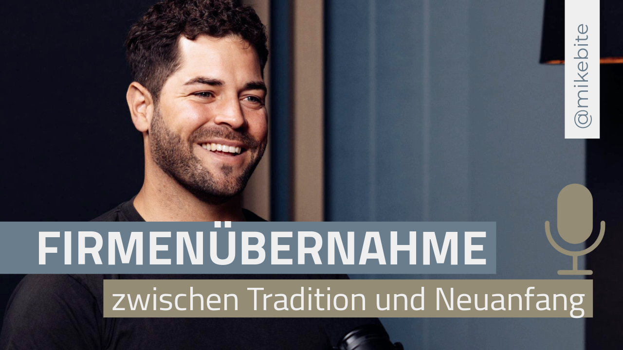 Mike Forrer von der Forrer Gartenbau AG im Podcast Lifestyle by Business. Firmenübernahme, zwischen Tradition und Neuanfang.