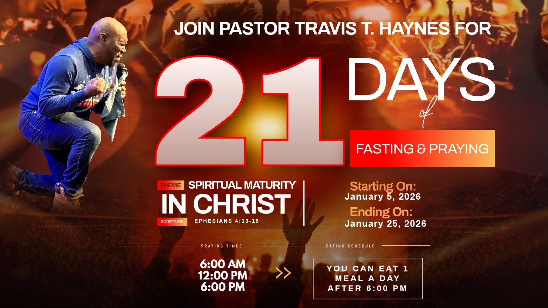 21 Days of Fasting & Praying