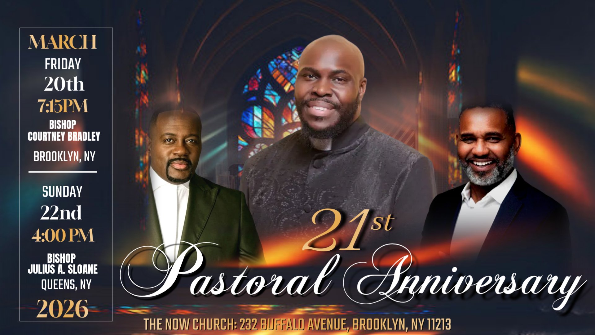 Pastor Haynes’ 21st Pastoral Anniversary