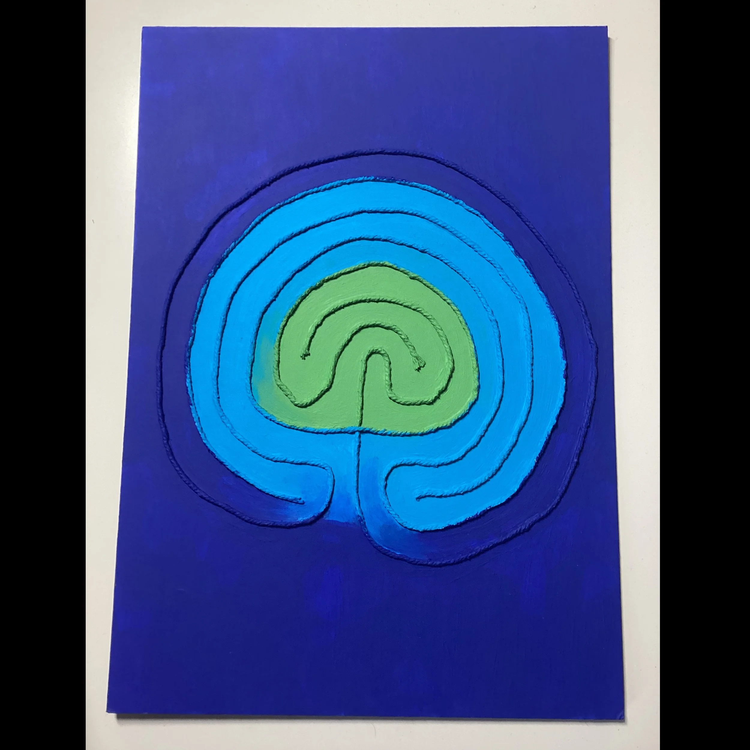 Finger Labyrinth Blue